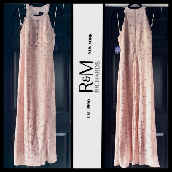 NWT RM Richards Nightway Sequin Evening Gown - Picture 3 of 9